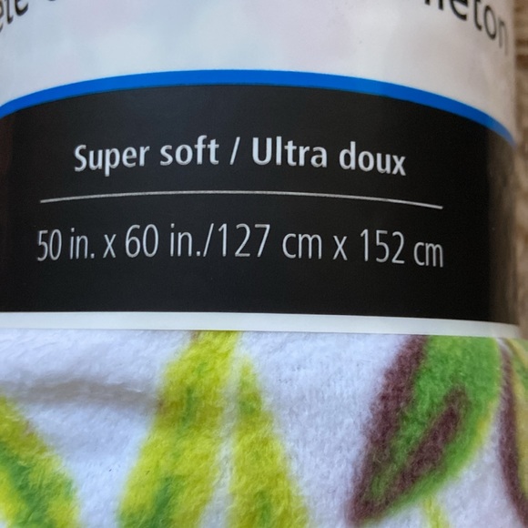 🆕 Fleece throw - Picture 2 of 3